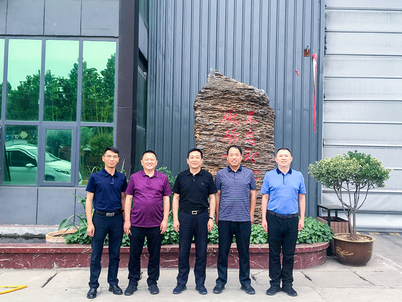 四川省廣元市經開區領導來訪