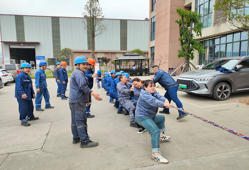 久達(dá)新材鑄軋分廠一隊(duì)奪得比賽第一名