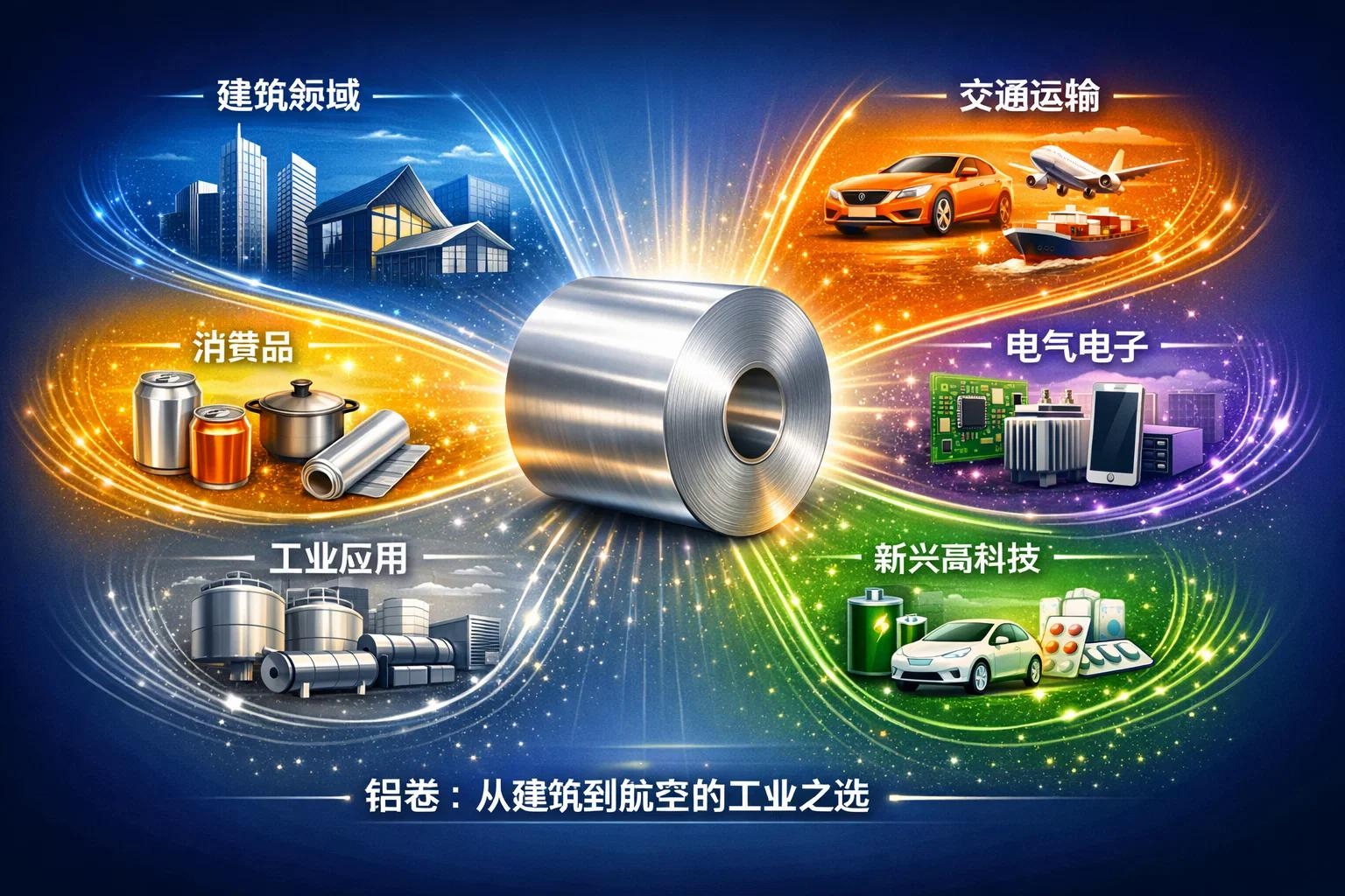 鋁卷的應(yīng)用指南：從建筑到航空的工業(yè)之選