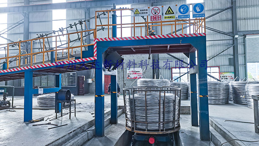 電工圓鋁桿生產車間