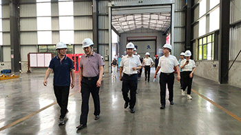 省市場監管局二級巡視員蒞臨久達新材進行調研考察