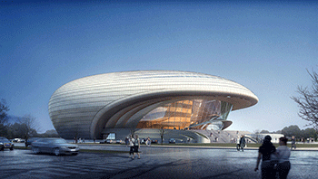 鋁幕墻卷應用場景